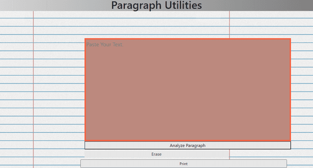 Paragraph Utilities